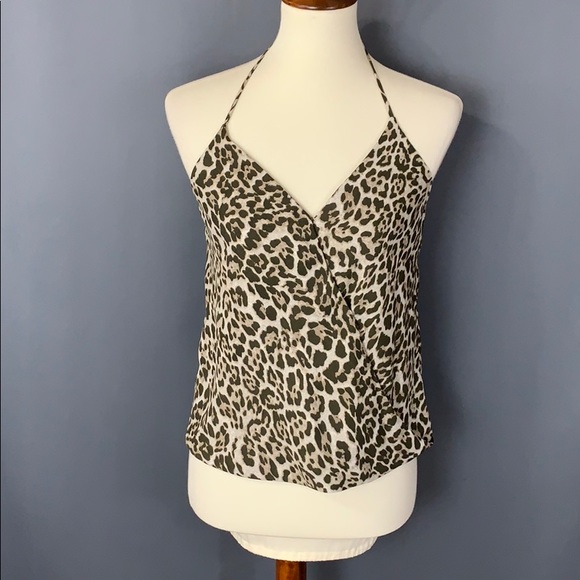 HeartSoul Tops - 🍍4/$10🍍 Halter leopard print top